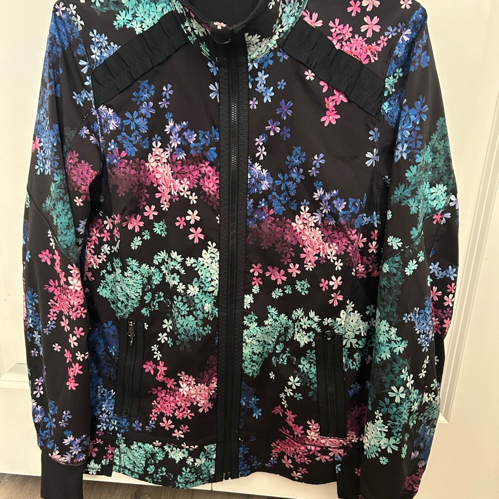 Floral lululemon jacket